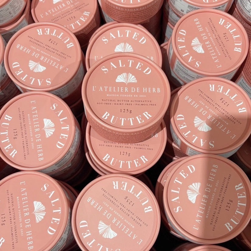 Salted dairy free butter