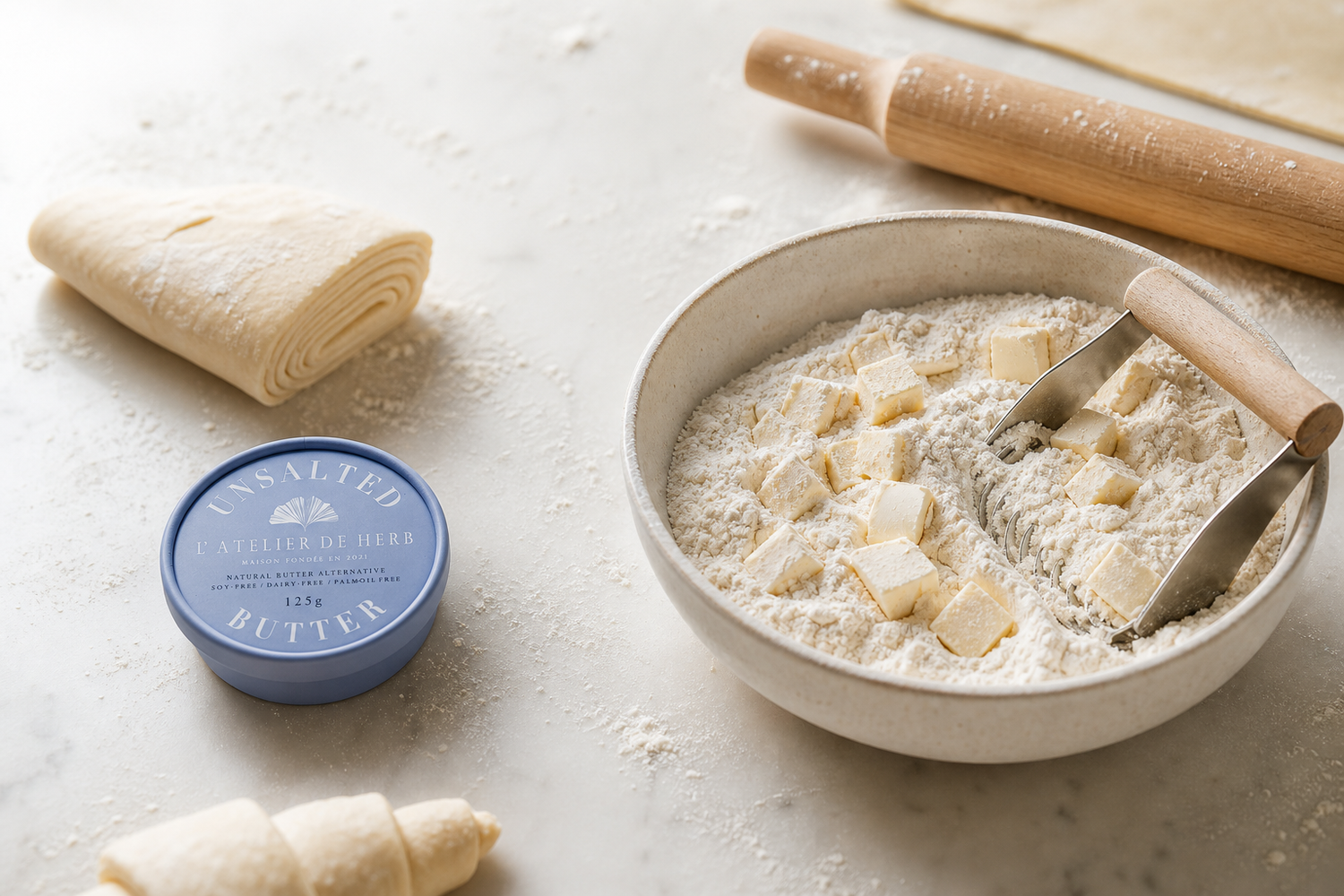 VG Saveur dairy-free butter used for foodservice toast and bakery menus